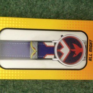 My Hero Academia All Might Collectible Analog Watch Infinifan Boxed All Mighty